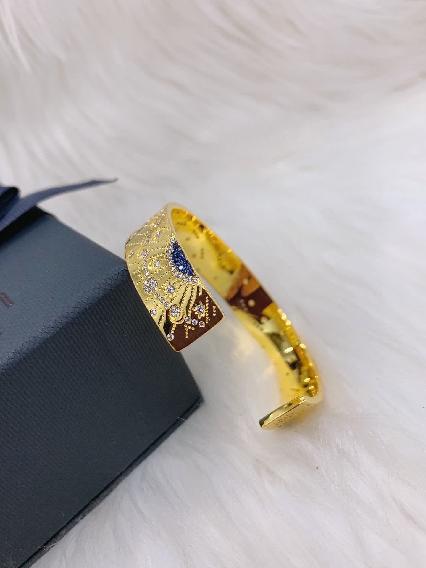 APM Monaco Celestial Moon Phase Cuff Bracelet